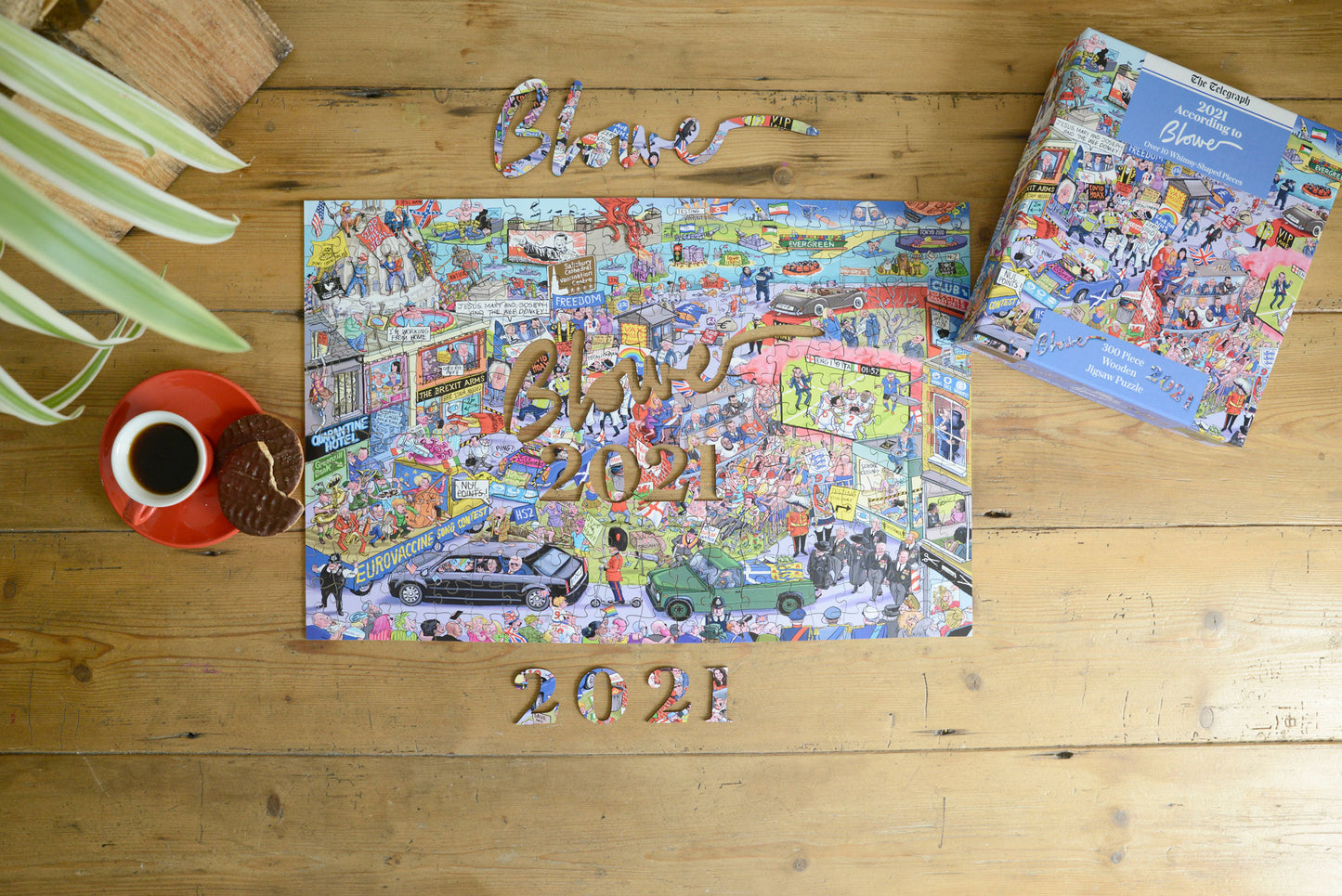 2021 According to Blower 1000 or 300 Piece Jigsaw Puzzle