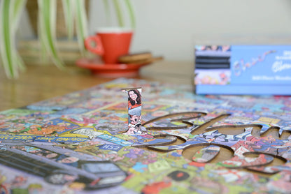 2021 According to Blower 1000 or 300 Piece Jigsaw Puzzle
