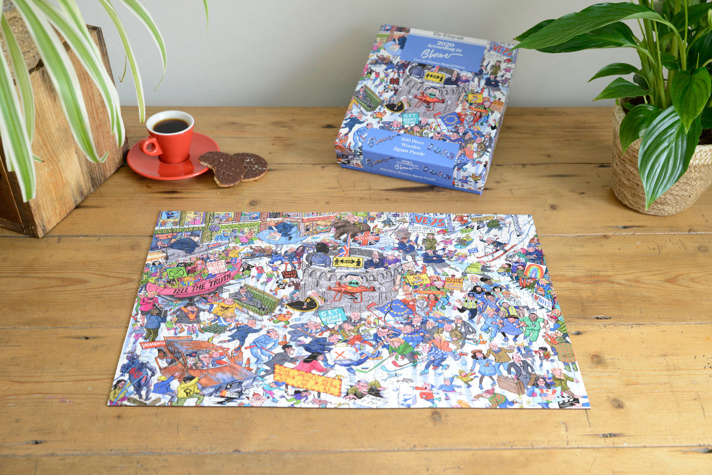 2020 According to Blower 1000 or 300 Piece Jigsaw Puzzle