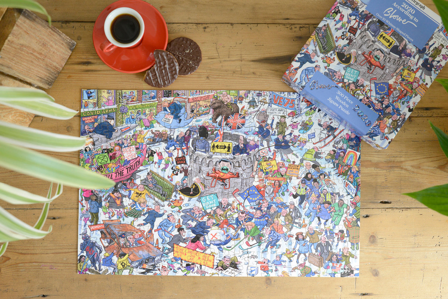 2020 According to Blower 1000 or 300 Piece Jigsaw Puzzle