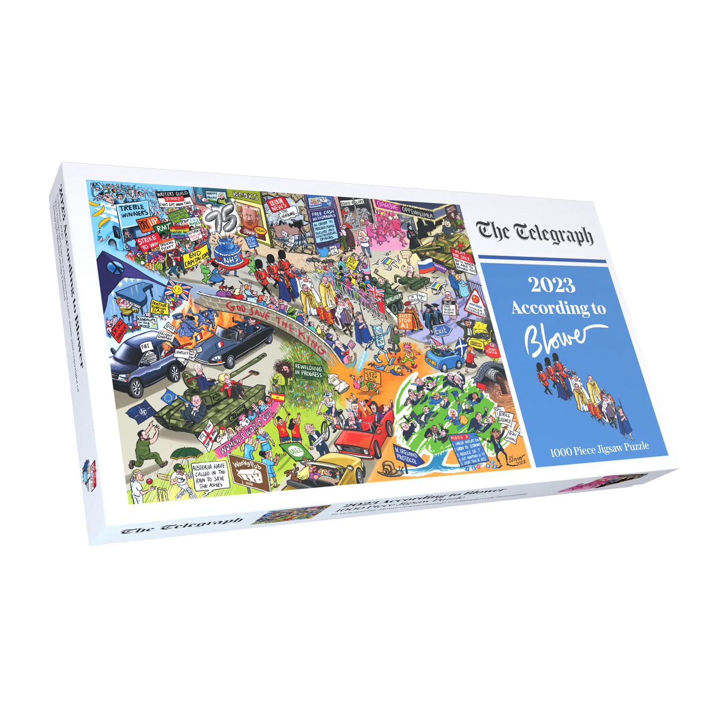 The Telegraph 2023 According to Blower 1000 or 300 Piece Jigsaw Puzzle