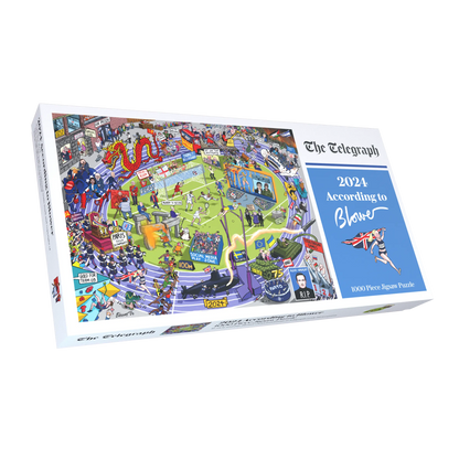 The Telegraph 2024 According to Blower 1000 or 300 Piece Jigsaw Puzzle