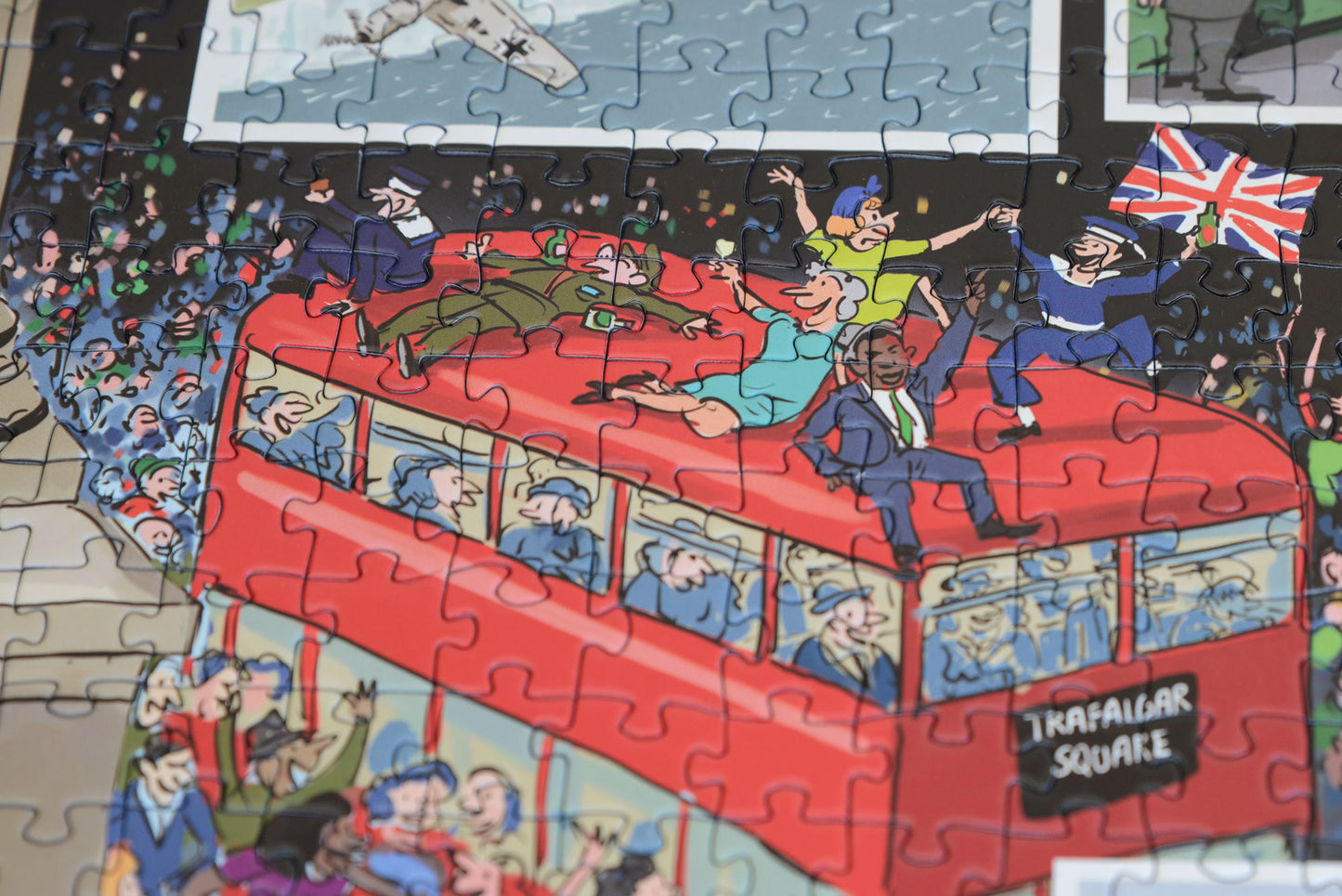 Daily Telegraph VE Day 80th Anniversary According to Blower 1000 or 300 Piece Jigsaw Puzzle