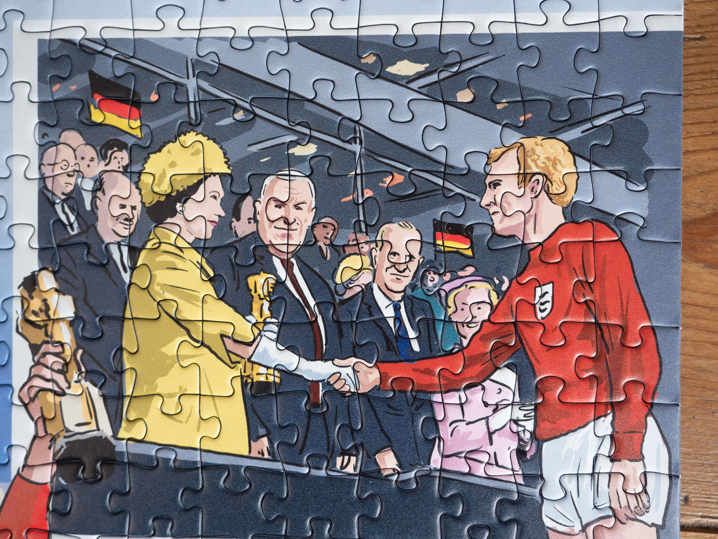 Daily Telegraph 1966 England's Road to Victory - According to Blower 1000 Piece Jigsaw Puzzle