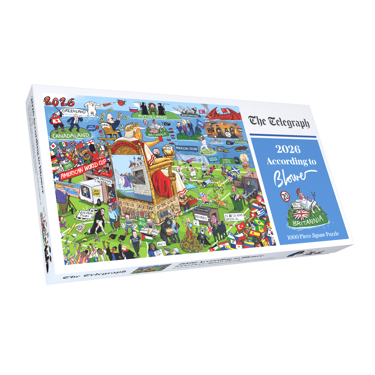 PRE-ORDER 2026 Telegraph According to Blower 1000 Piece Jigsaw Puzzle