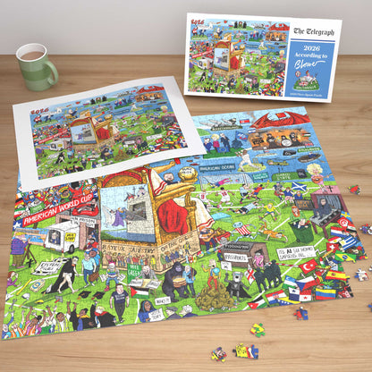 PRE-ORDER 2026 Telegraph According to Blower 1000 Piece Jigsaw Puzzle