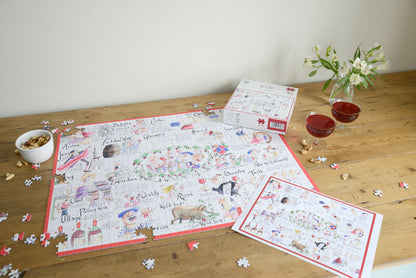 Wine - Tim Bulmer 1000 Piece Jigsaw Puzzle