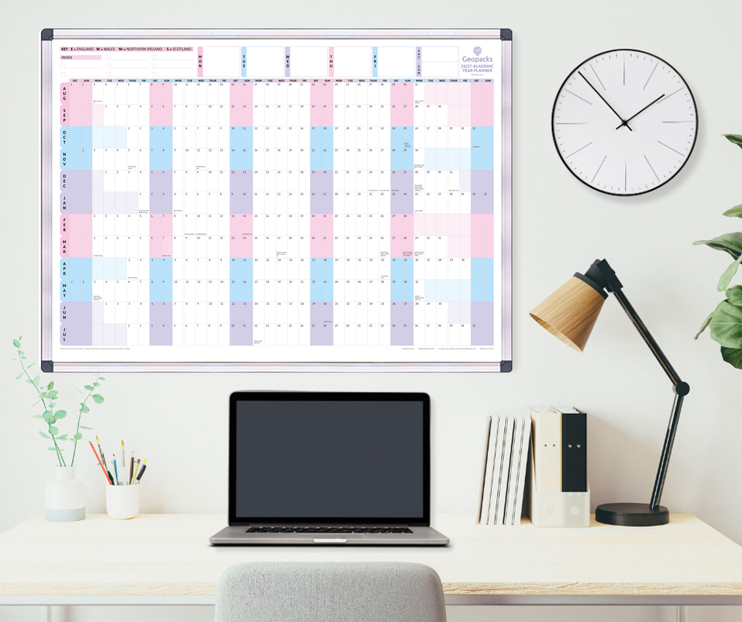 2026 / 2027 Academic Year Wall Planner