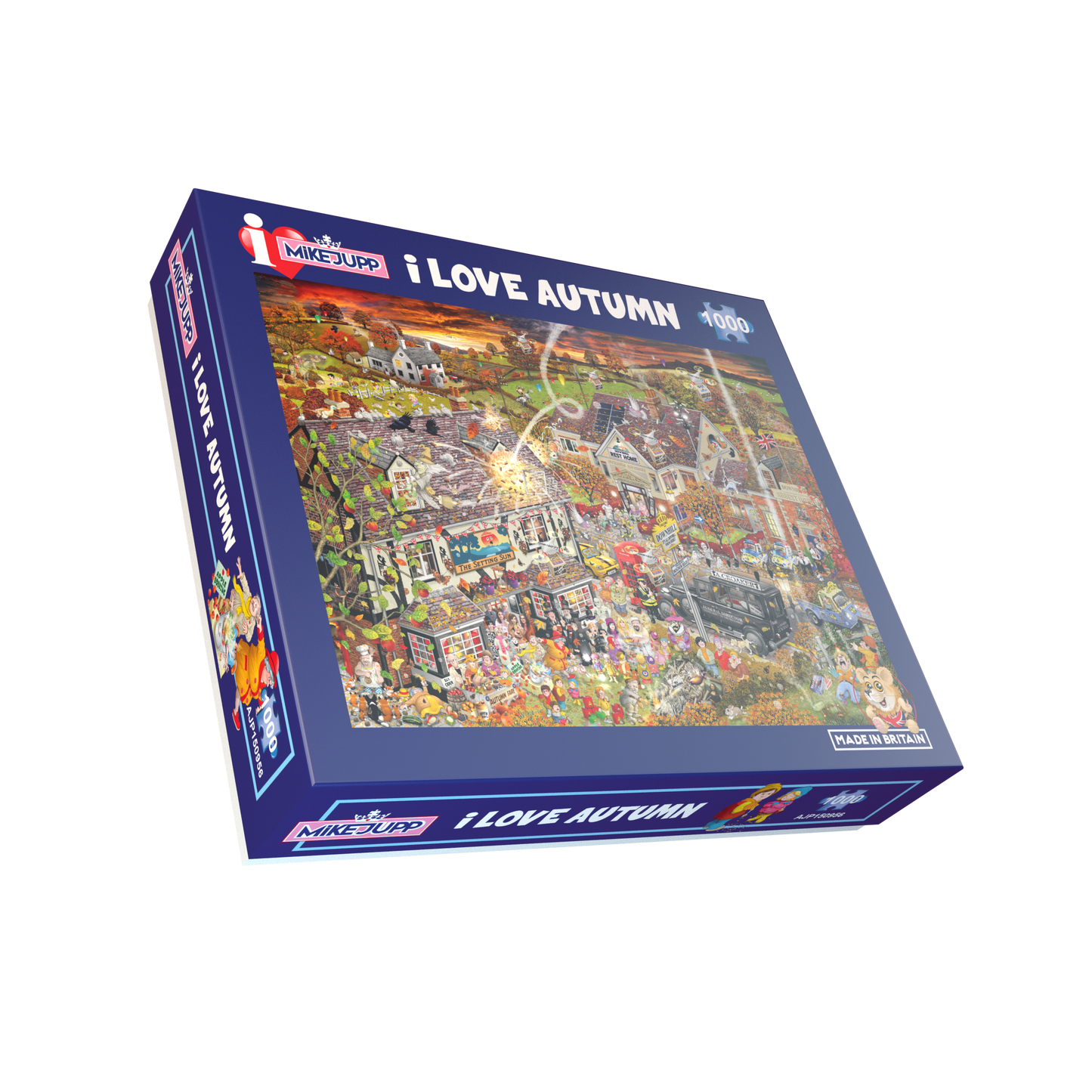 Mike Jupp I Love Autumn 1000 Piece Jigsaw Puzzle
