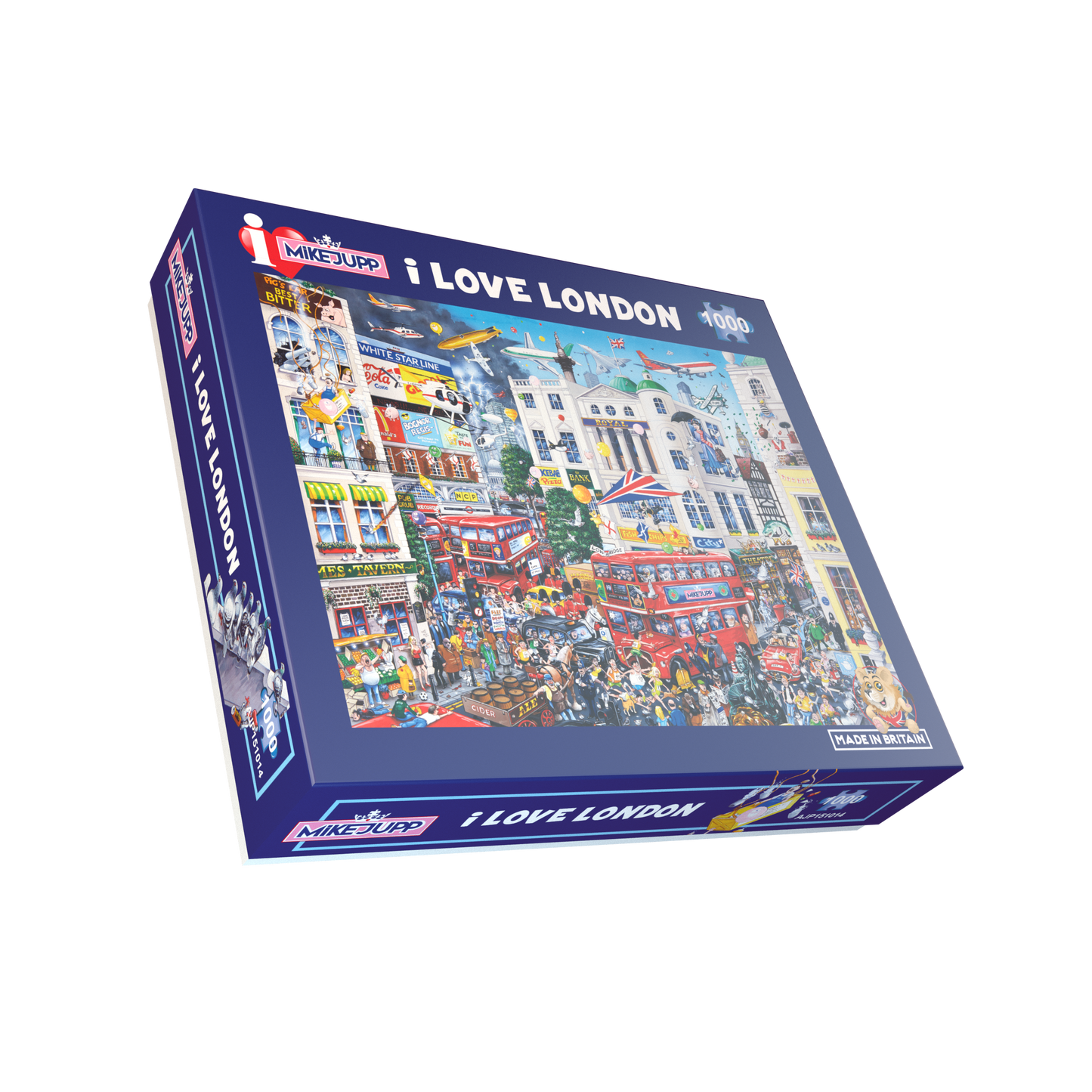 Mike Jupp I Love London 1000 Piece Jigsaw Puzzle