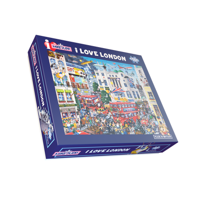 Mike Jupp I Love London 1000 Piece Jigsaw Puzzle
