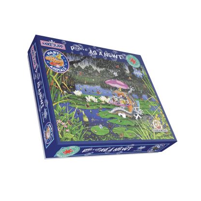 P*ssed as a Newt - Mike Jupp Jigsaw Puzzle - 1000 pc. jigsaw puzzle