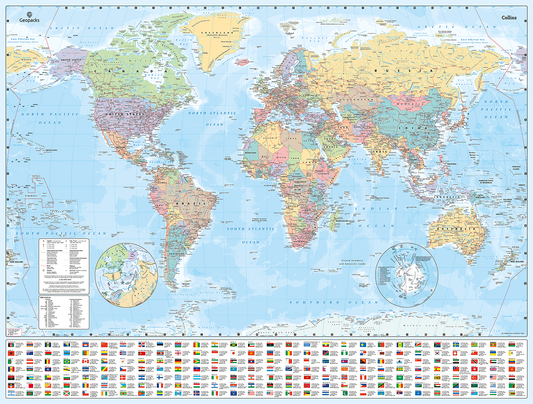 World Political Map 1000 Piece Jigsaw Puzzle