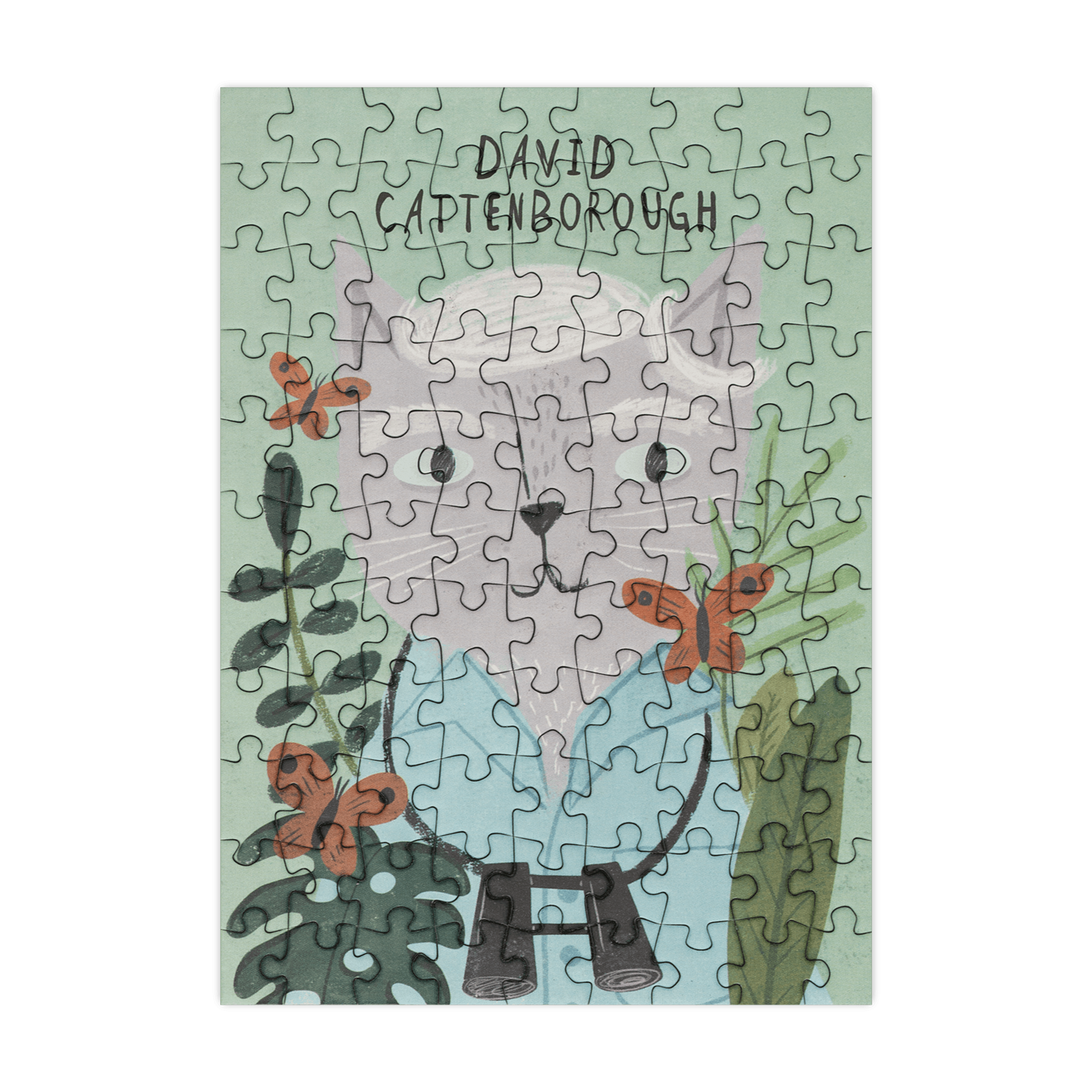 David Cattenborough 99 Piece Mini Jigsaw Puzzle