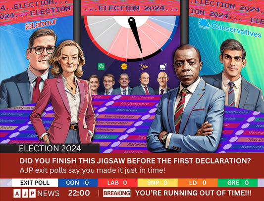 Election Night 2024 200 Piece Jigsaw Puzzle