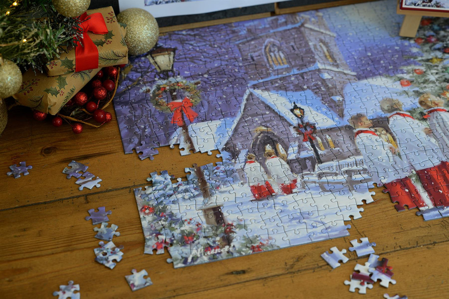 The Christmas Choir 500 Piece Jigsaw Puzzle