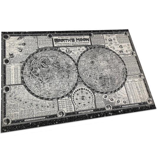 Moon Map Jigsaw 
Puzzle - 1000 pieces