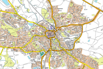 My Home is Here - Personalised Wall Map