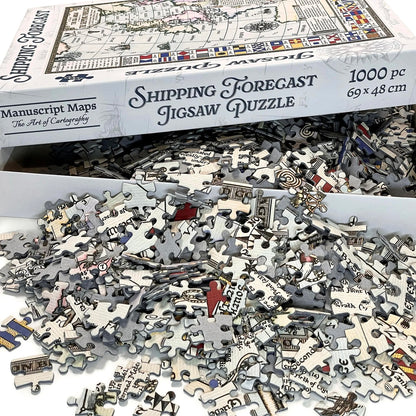 Colour Shipping Forecast Jigsaw Puzzle 1000 pieces