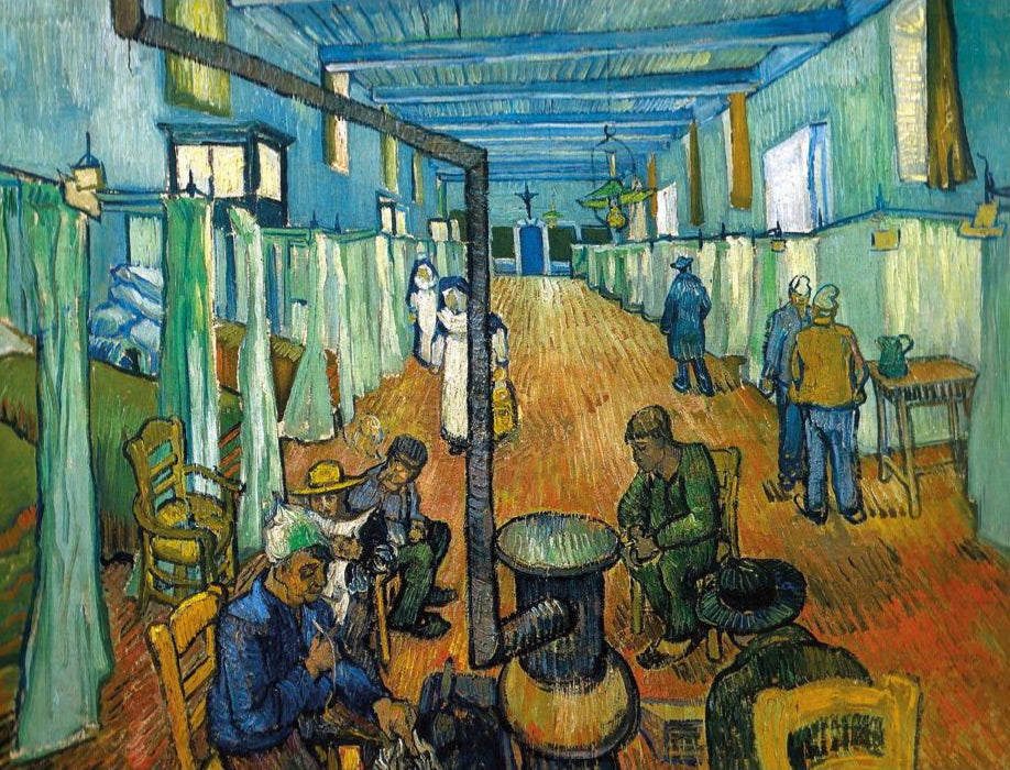Van Gogh Ward in the Hospital in Arles 1000 Piece Jigsaw