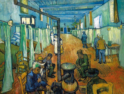 Van Gogh Ward in the Hospital in Arles 1000 Piece Jigsaw