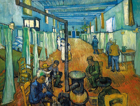Van Gogh Ward in the Hospital in Arles 1000 Piece Jigsaw