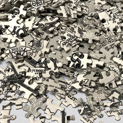 Whisky Map Jigsaw 
Puzzle - 1000 pieces