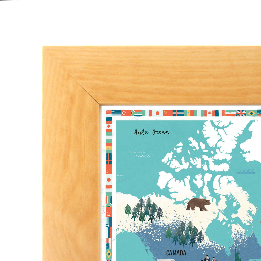 Prisoners of Geography World Educational Wall Map – Butler and Hill UK