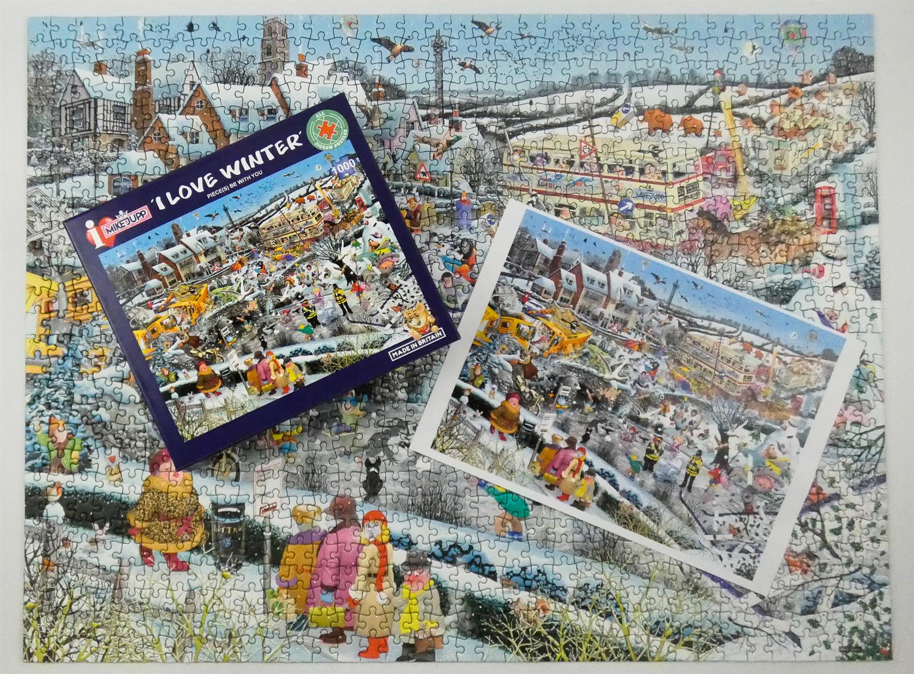 Puzzle Wmp Life Negli Anni '60 | 1000 Pezzi | Dimensioni 760x610 Mm | Sigillato Nuovo