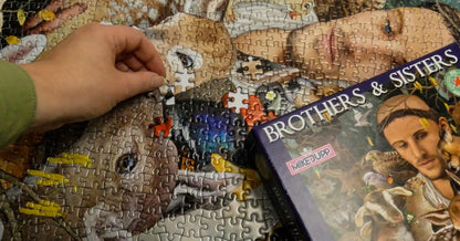 Mike Jupp - Brothers and Sisters 1000 Piece Jigsaw Puzzle