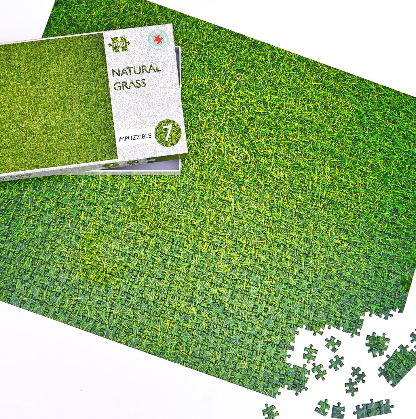 Natural Grass - Impuzzible No.7 - 1000 Piece Jigsaw Puzzle