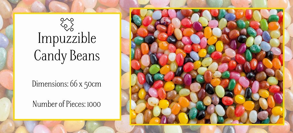 Candy Beans - Impuzzible - 1000 pieces
