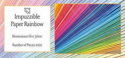 Paper Rainbow - Impuzzible 1000 piece