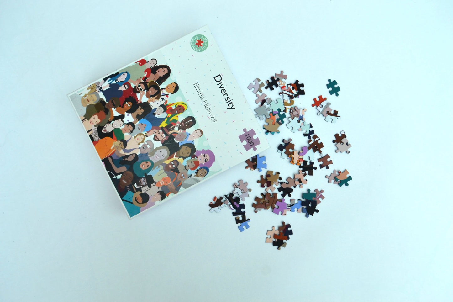 Diversity jigsaw 500 or 1000 Piece Jigsaw Puzzle