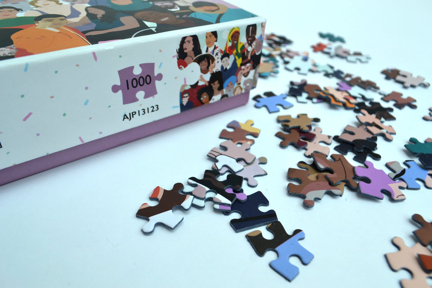 Diversity jigsaw 500 or 1000 Piece Jigsaw Puzzle