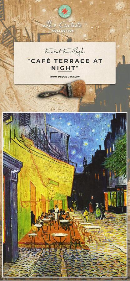 Cafe Terrace at Night  by Van Gogh - 1000 pc. jigsaw puzzle
