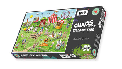 Chaos at the Village Fair - No.7 1000 Piece Jigsaw Puzzles