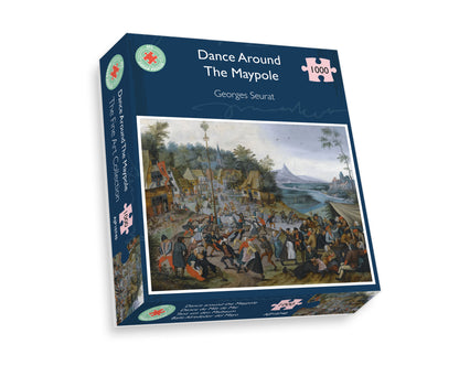 Dance around the Maypole - Pieter Brueghel The Younger 1000 Piece Jigsaw Puzzle