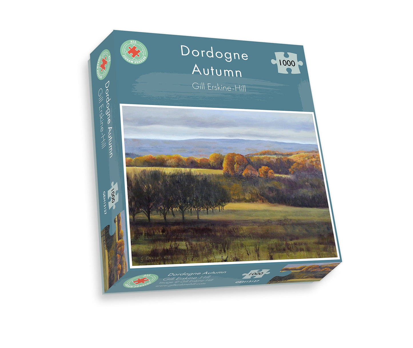 Dordogne Autumn 1000 Piece Jigsaw Puzzle