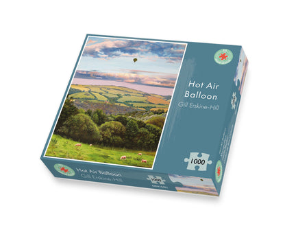 Hot Air Balloon - 1000 Piece Jigsaw Puzzle box