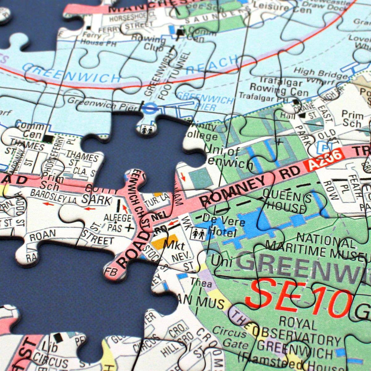 Map View Puzzle Personalised Map Jigsaw Puzzles – Butler and Hill UK