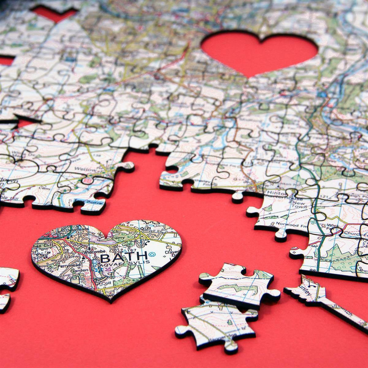Jigsaw Puzzle - Personalised Special Places Wooden Jigsaw Puzzle
