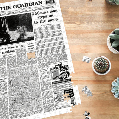 Personalised "The Guardian/Observer" Front Page Jigsaw Puzzle