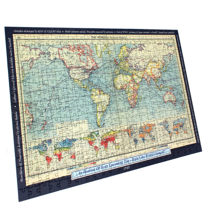 Personalized Jigsaw Puzzles - Historical World Map Personalized Jigsaw Puzzle