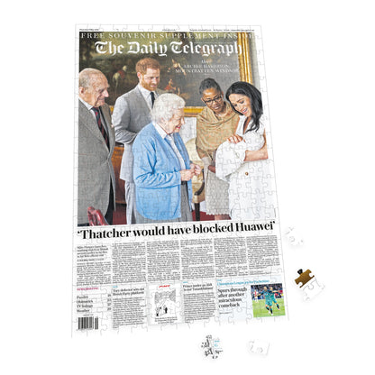 Personalised "The Telegraph" Front Page 400 Piece Jigsaw Puzzle 3