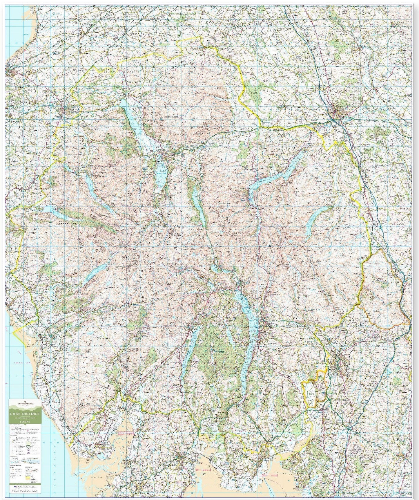 National Park Wall Maps